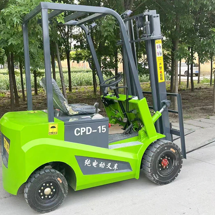 Adopt Famous Brand Hydraulic Oil Large Electric Pallet Lifting Equipment Forklifts