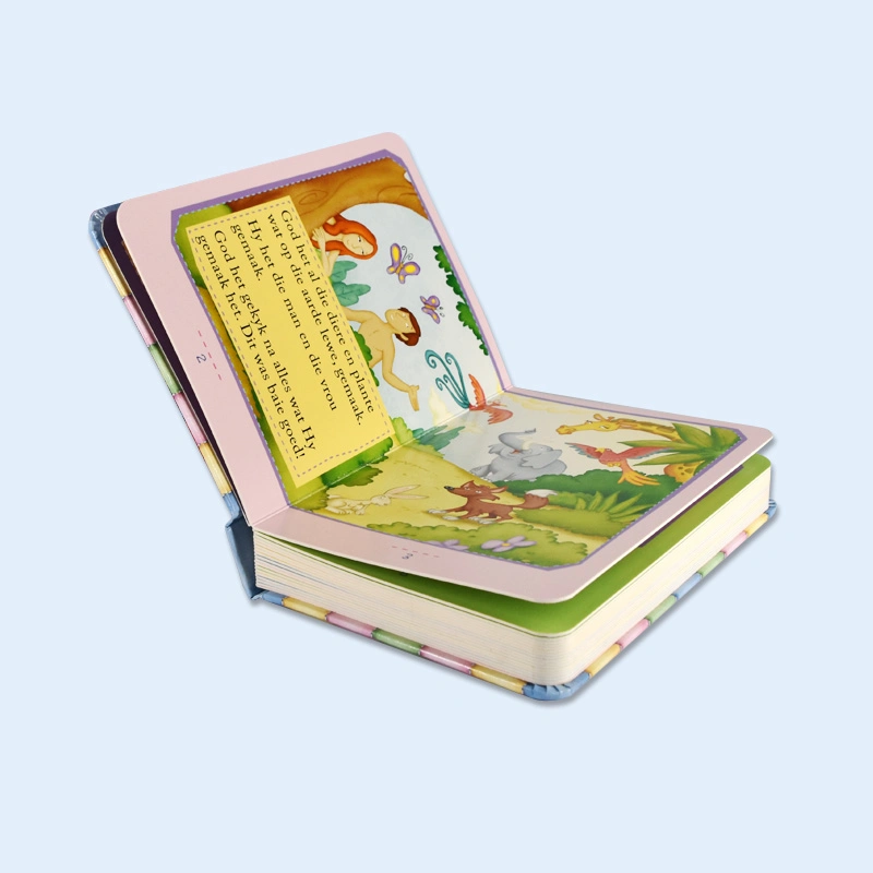 Hard Cover with Foam Luxury Children Book Good Quality