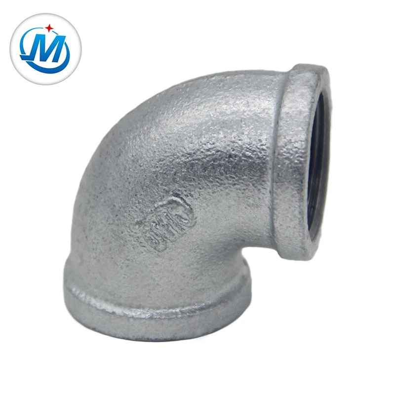 High Pressure Galvanized Malleable Iron Pipe Fitting Female Elbow