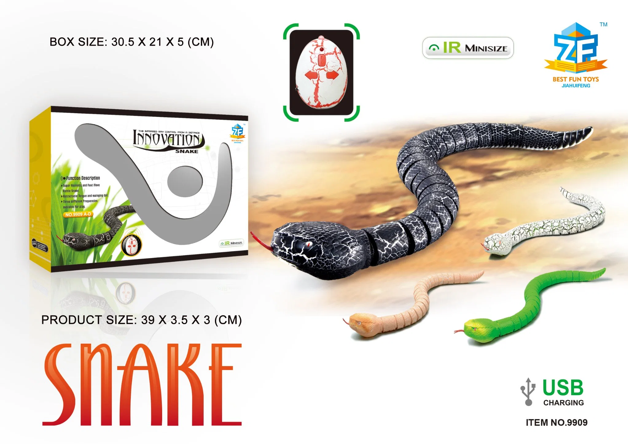 The Snake Insect Prank Toy Joke Remote Control Fake RC Festival Halloween Prop Money Seasoning Interesting Game Gift Model Fools for Party