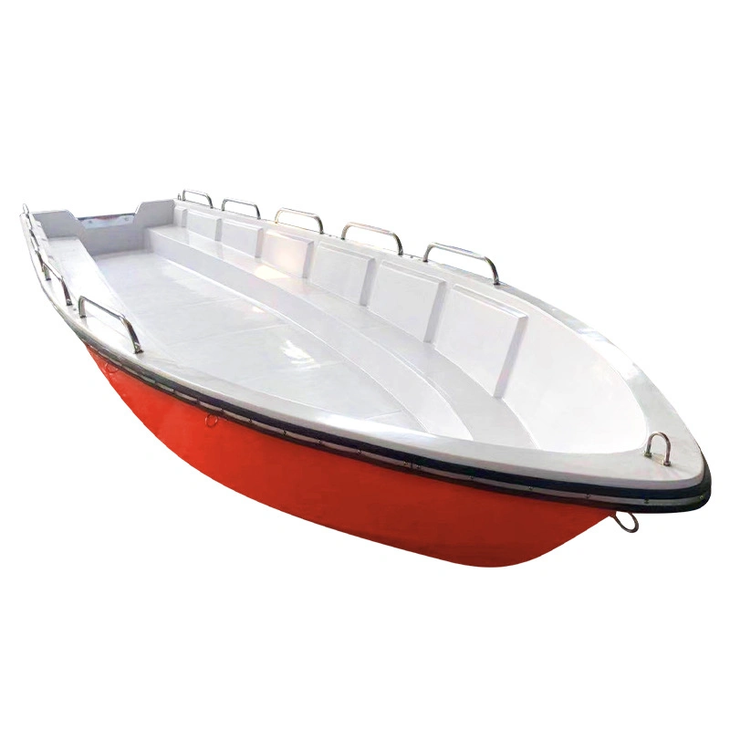 Factory Direct Price 13FT Cheap Summer Yacht Small Fiberglass Rescue Speed Boat for Sale