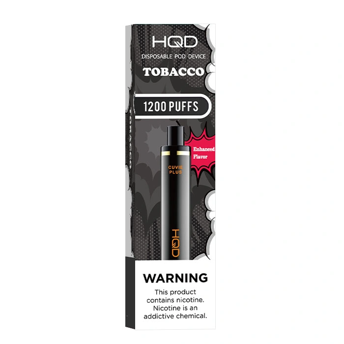 Hqd Cuvie Plus 1200 inhalations le tabac