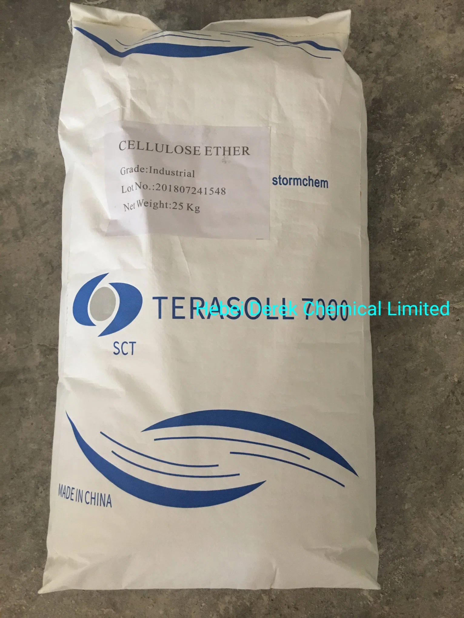 Cellulose Ether HPMC for Cement Based Tile Adhesive, Dry Mix Mortar, Wall Putty Powder Additives