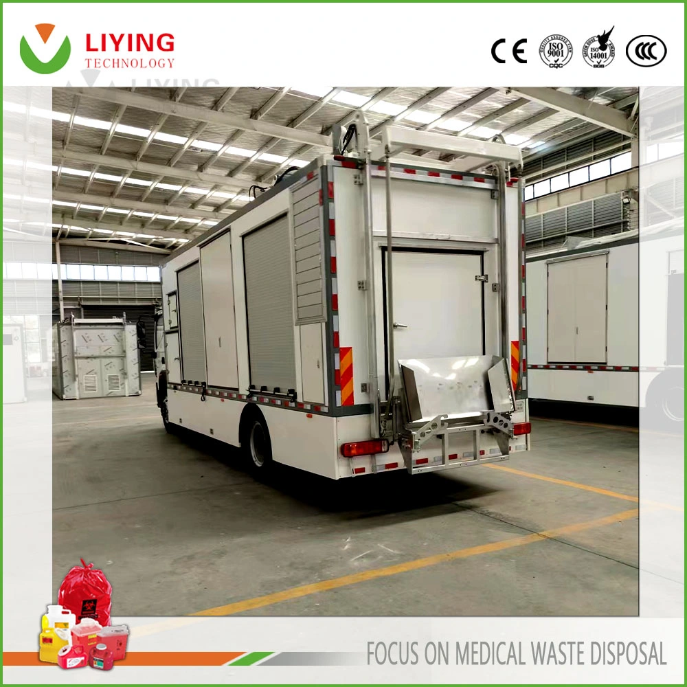 Medical Waste Disposal Equipment Vehicle with Shredder