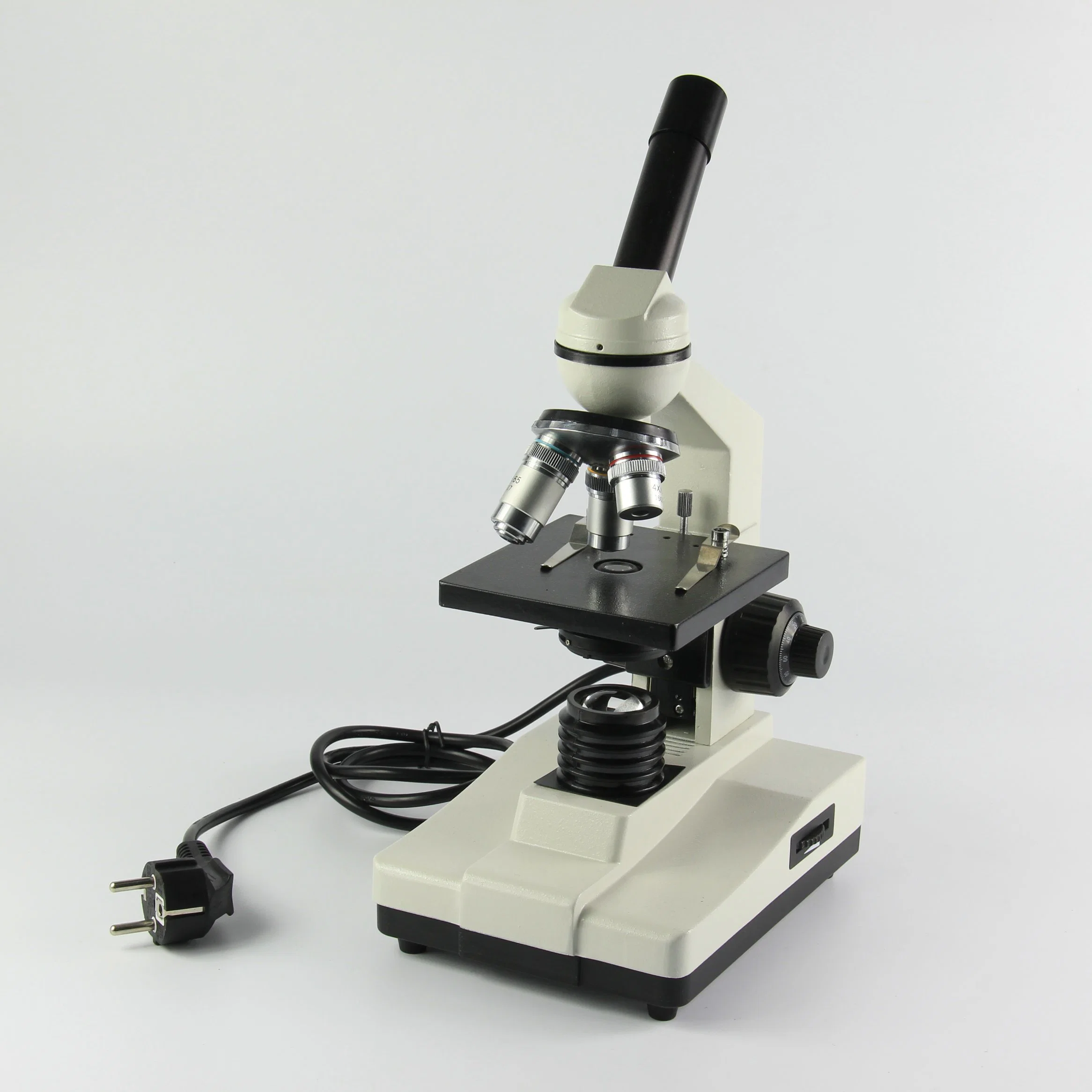 XP201 40X-1600X Economic Monocular Biological Microscope High School Student