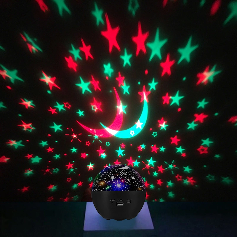 Лазерный проектор Modern Sky Galaxy с USB и функцией декорации домашних спальни Светодиодные фары Star Light Night Light