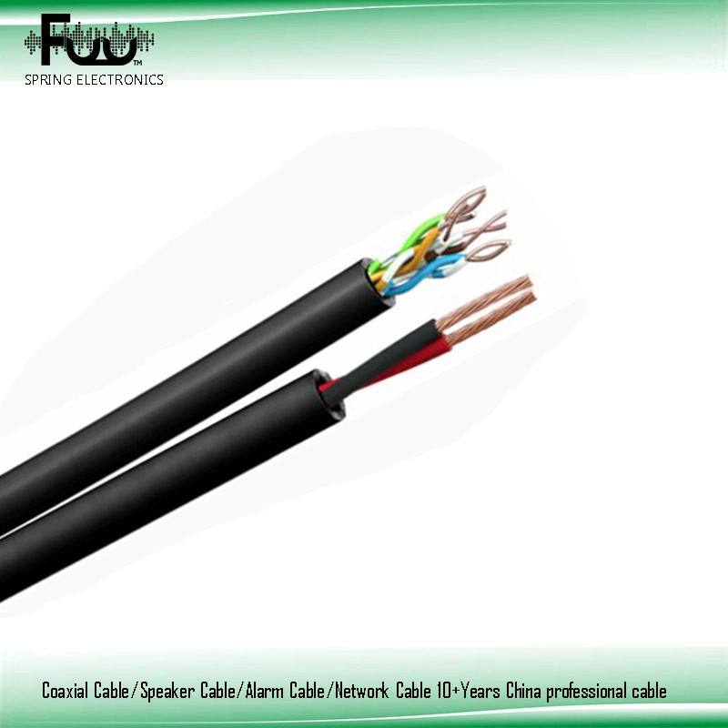 Video Over UTP Cat5 LAN Cable with Power Cable