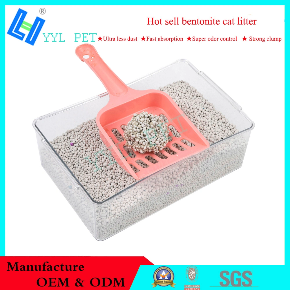 Hot Sell Dust Less Bentonite Cat Litter for Cat Toilet