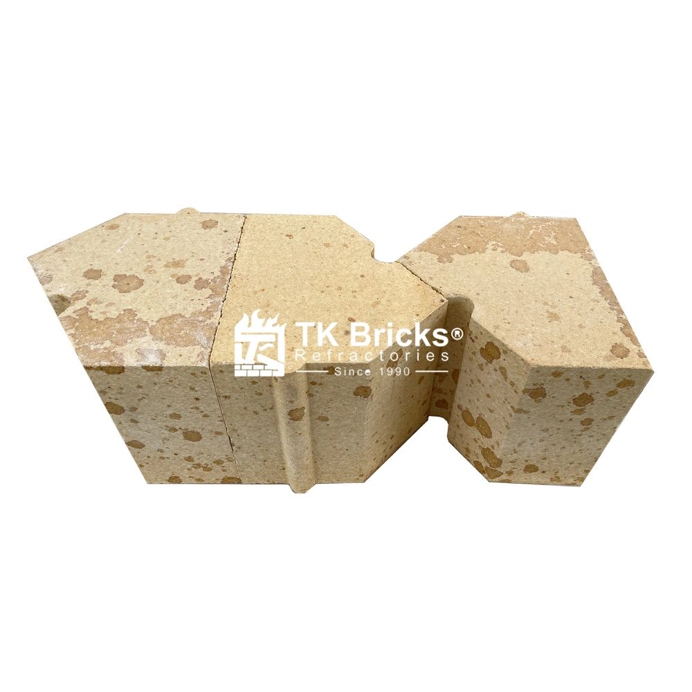 Briques réfractaires à haute température four à verre de silice de haute qualité Firebrick largement utilisé dans l'industrie de la métallurgie