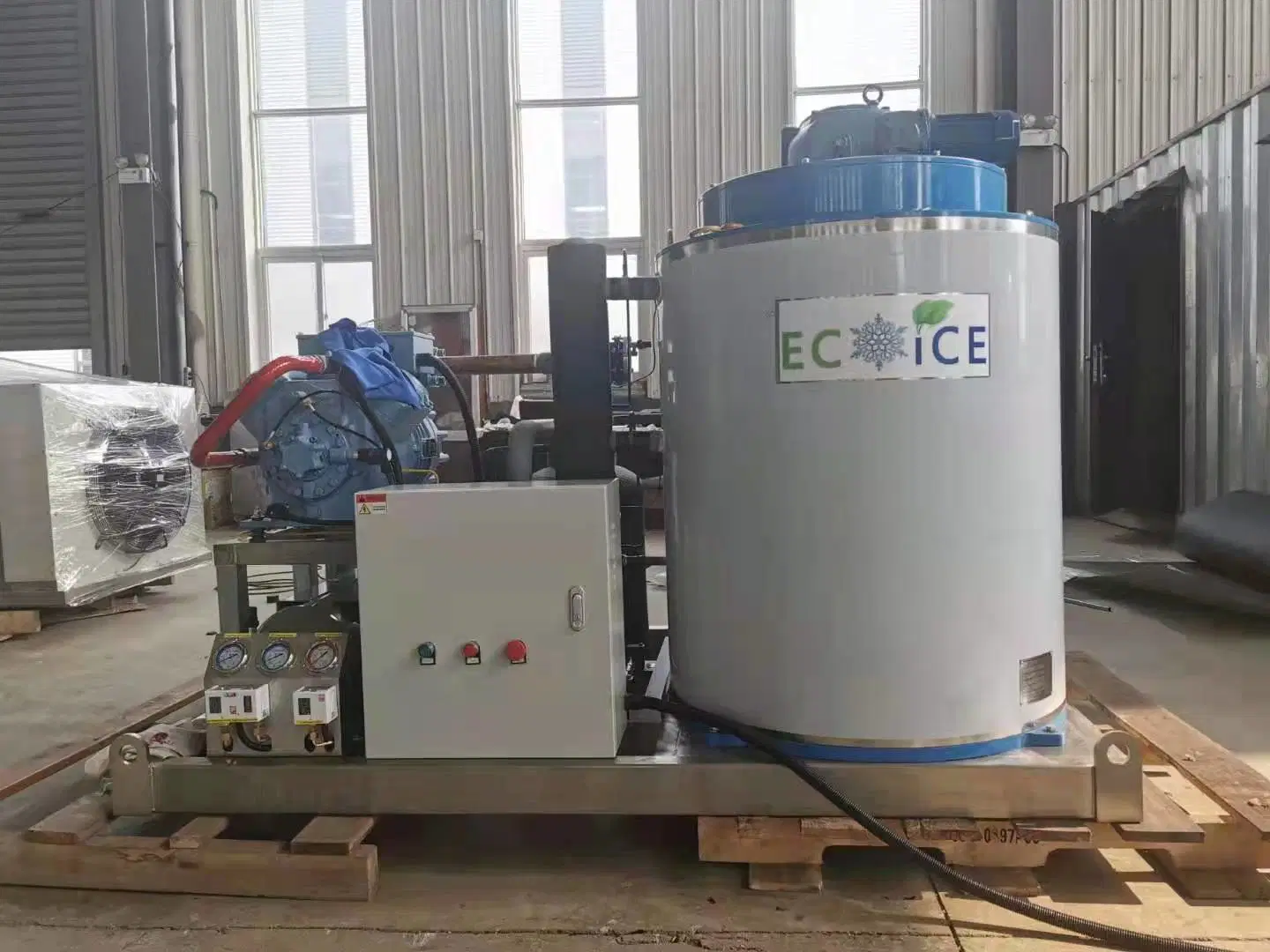 3ton 5ton 10ton Commercial Industrial Flake Ice Maker Making Machine for Seafood