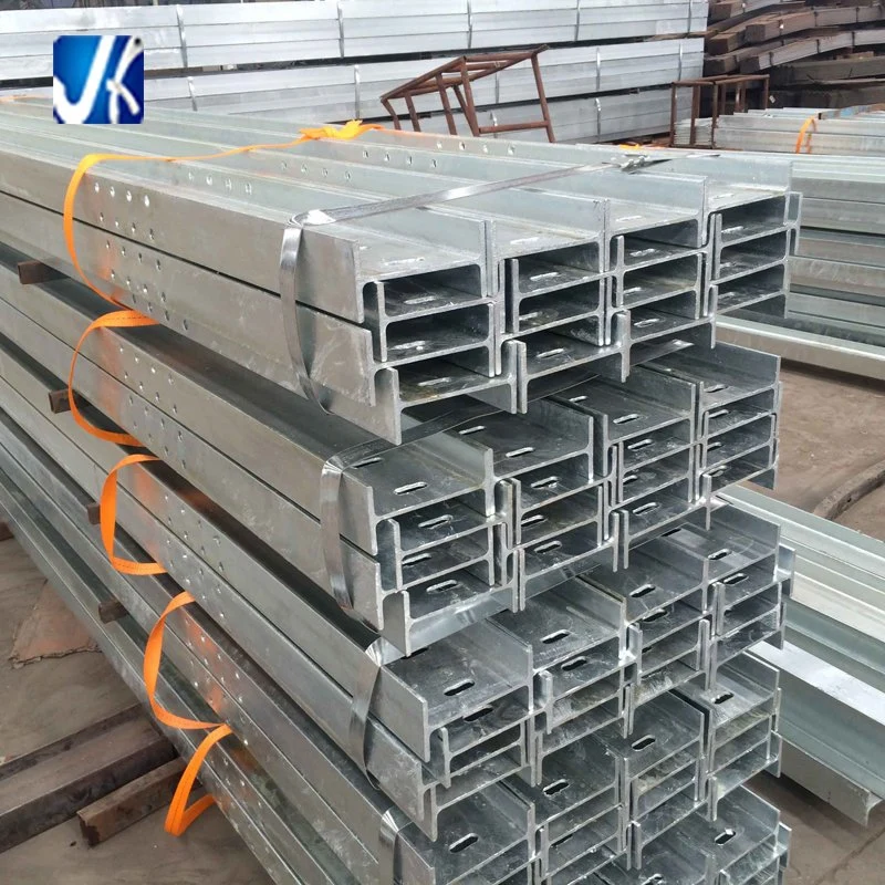 Leading Product Galvanized Prefabricated Steel H Beam Welded Steel Column