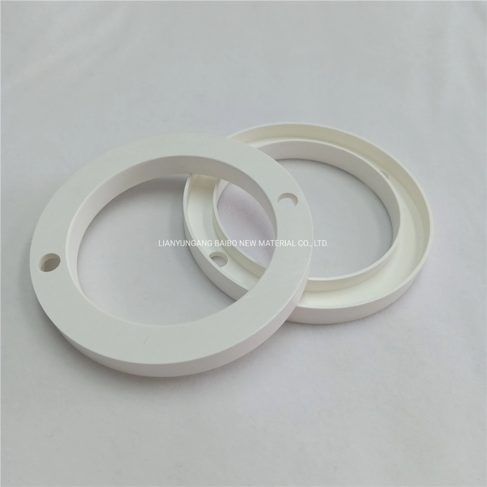 High Precision Custom Hot Pressed 99.99% Hbn Boron Nitride Insulating Ring Used for Vacuum Chamber