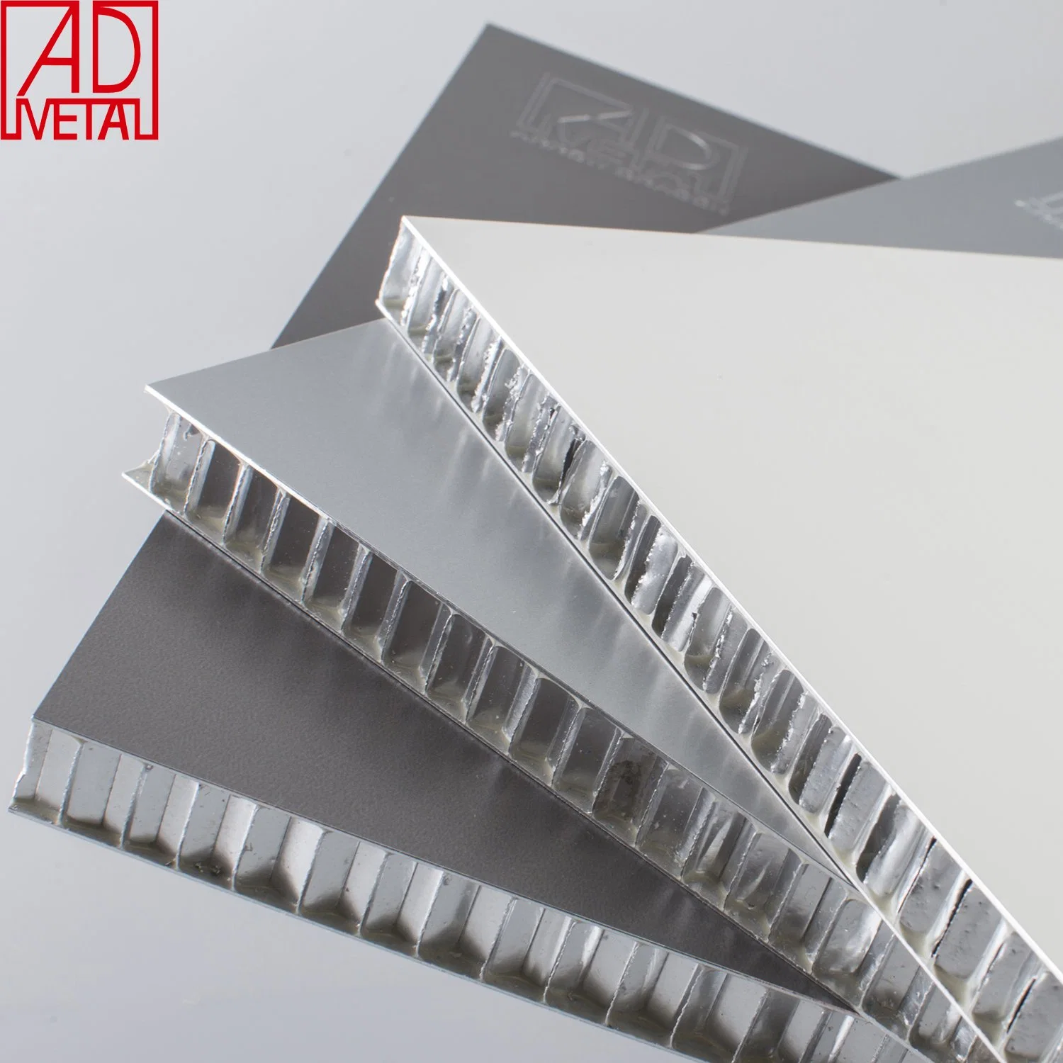 Powder Coating PVDF Curtain Wall Covering Aluminum Honeycomb Cladding Panel for Building Facade