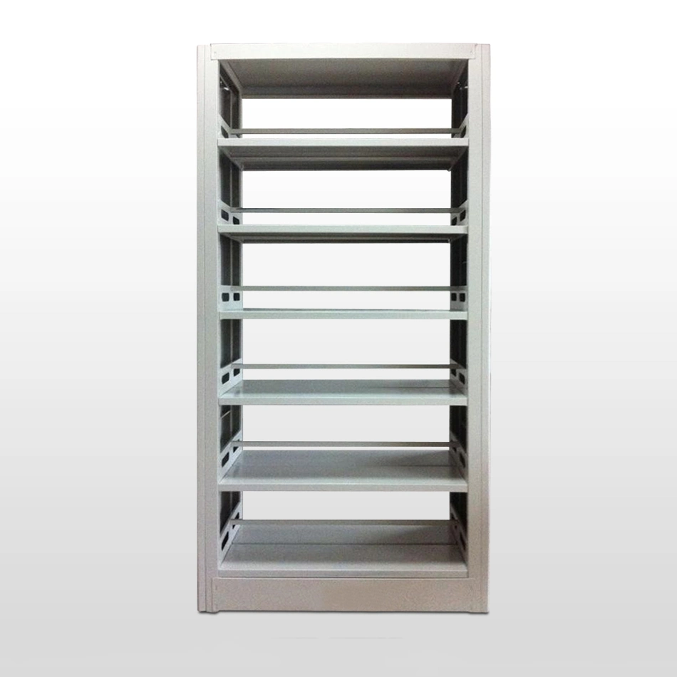 Steel Book Shelf School Bookcase Metal Storage Rack University Furniture