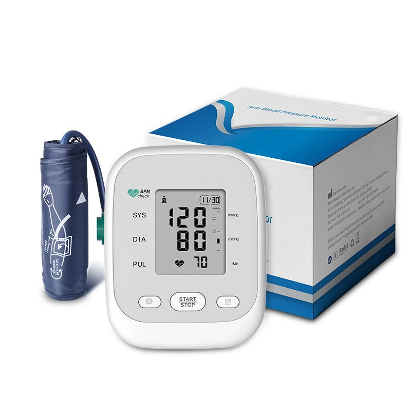 LCD/LED Portable Blood Pressure Meter Arm Blood Pressure Monitor