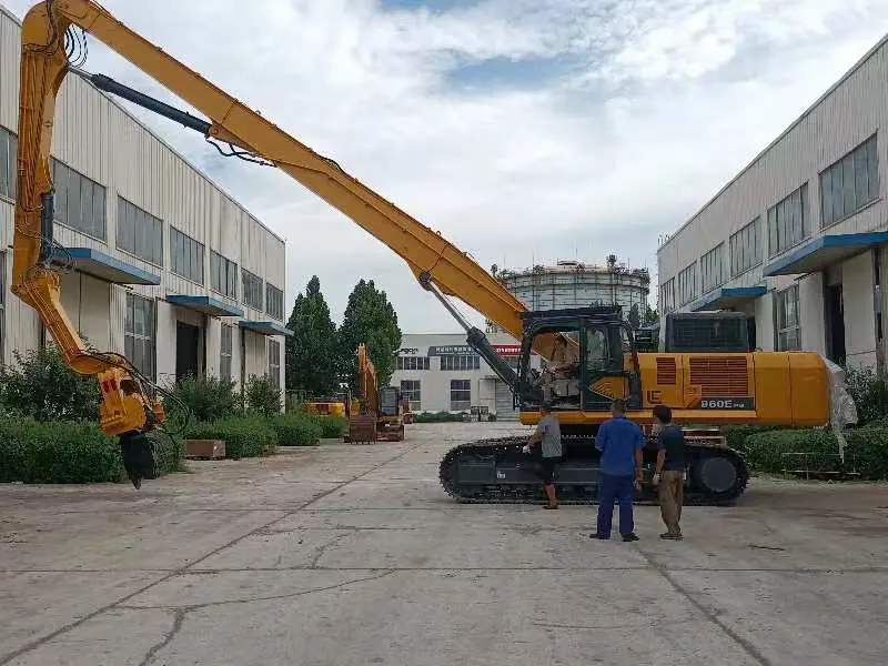 High quality/High cost performance  Excavator Attachment Hydraulic Pile Hammer with Strong Power