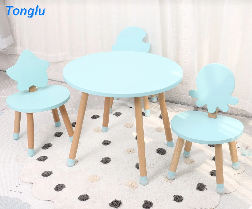 Modern Style Children Table and Chair Set Childcare Center Kids Furniture