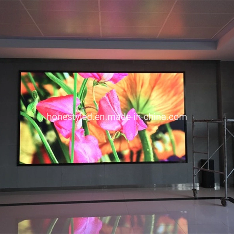 Fábrica de Shenzhen Video wall LED LED P2 a cores de tela LED TV interior House de parede LED para a fase justificativa