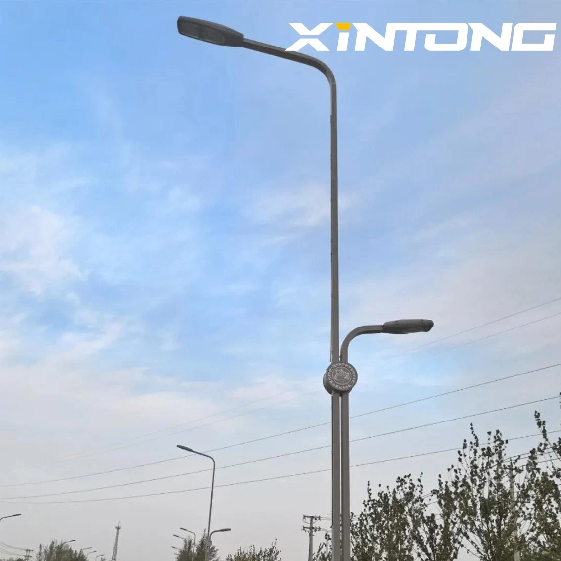 Manufacture CCC Approved Square Xintong Jiangsu, Yangzhou Solar Flood Light Outdoor Street Lamp