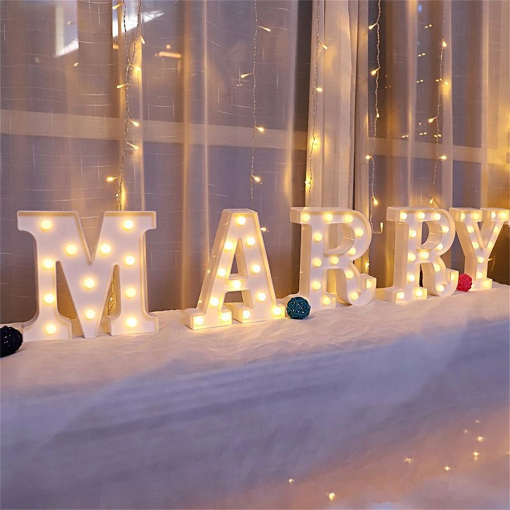 4FT Marquee Letters Wholesale/Supplier Wedding Decor Lights Marquee Letter 3FT LED Big Numbers Giant Light up Letters LED Marquee