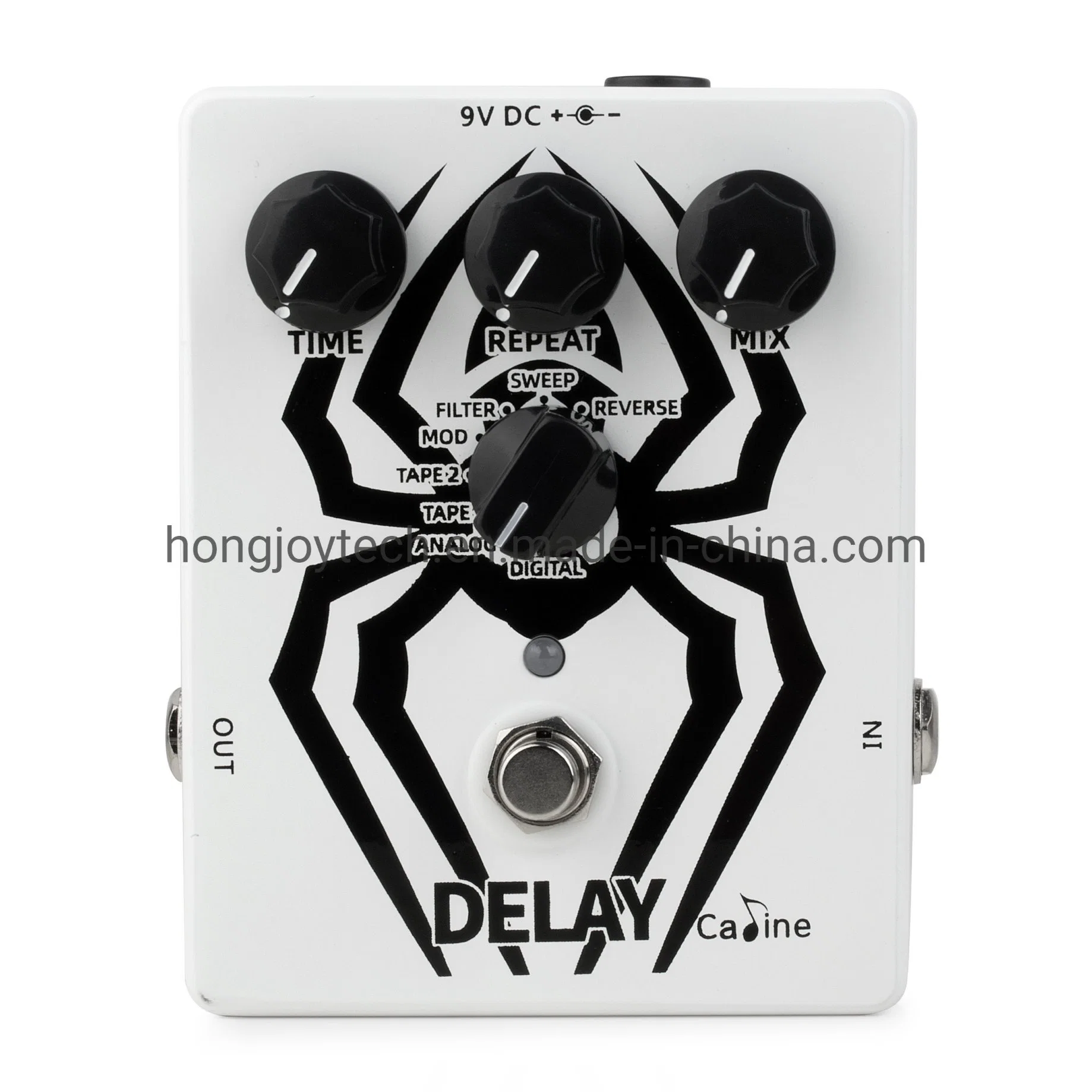 Caline Cp 86 L'Arachnid Multi Delay Pédale d'Effet pour Guitare en Alliage d'Aluminium - Instruments de Musique et Accessoires pour Guitare