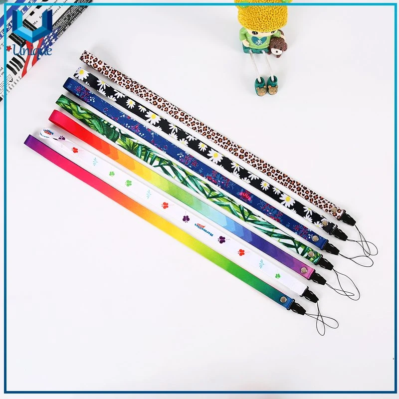 Wholesale Colorful Nylon Cell Phone Short Tubular Lanyard, Cheap, Free Sample