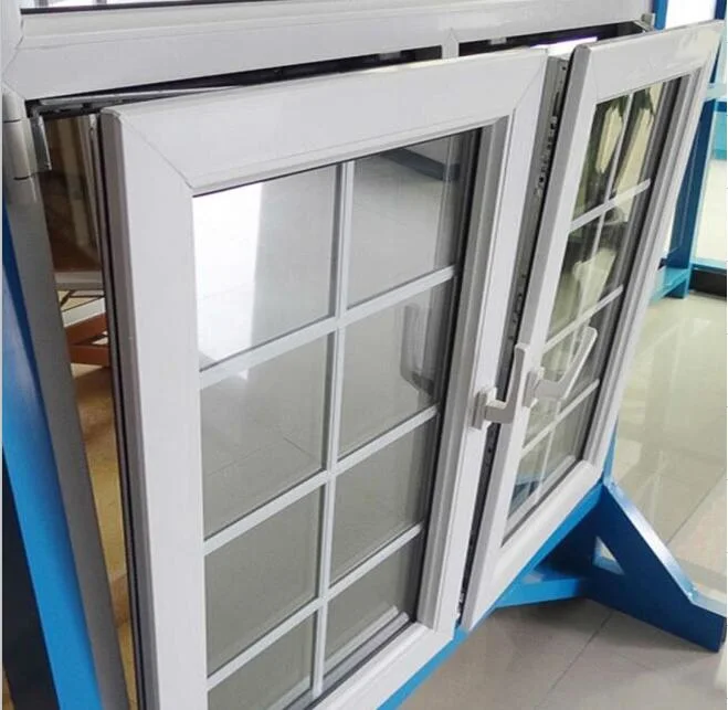 2023 Whole Sale 60 Series White Color Vinyl/Plastic/PVC Casement Glass Window