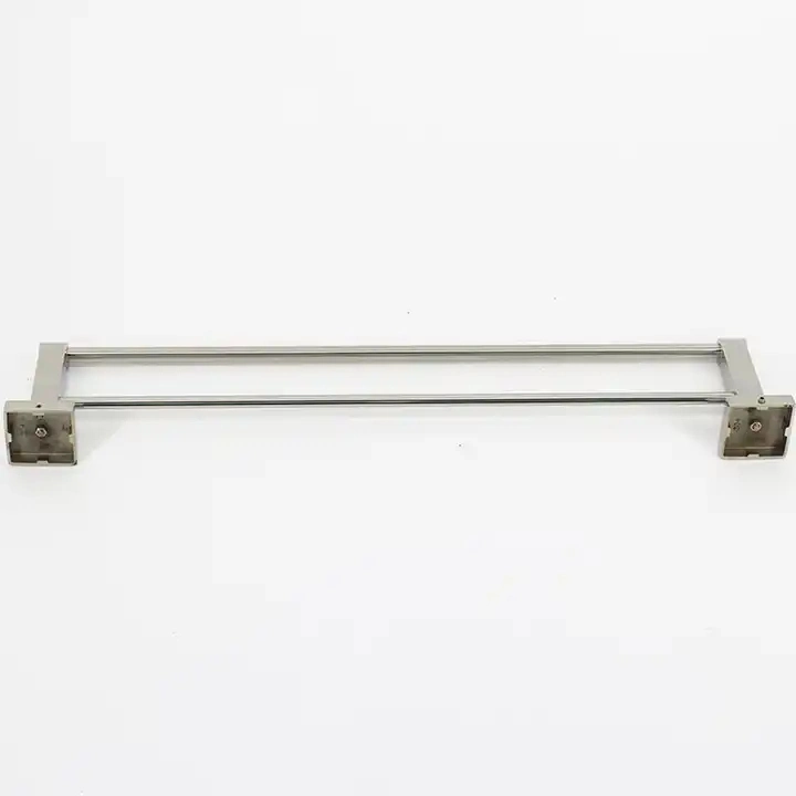 Simple Design Durable SUS304 Stainless Steel Material Chrome Bathroom Towel Bar