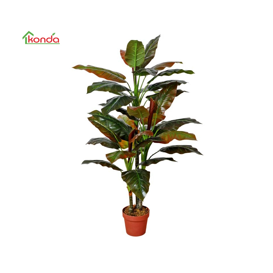 De plástico Venta caliente árbol decorativo Planta artificial Cordyline Bonsai Fruticosa