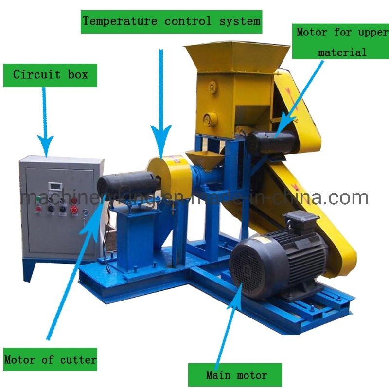 Business Use Small Mine Wsph-80 Corn Snack Food Extruder Machine