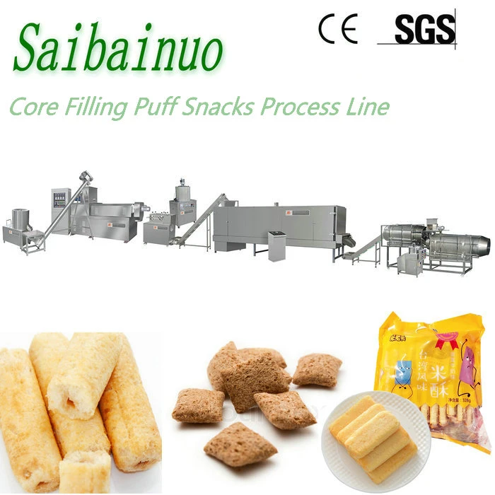 Core Filling Snack Food Production Line