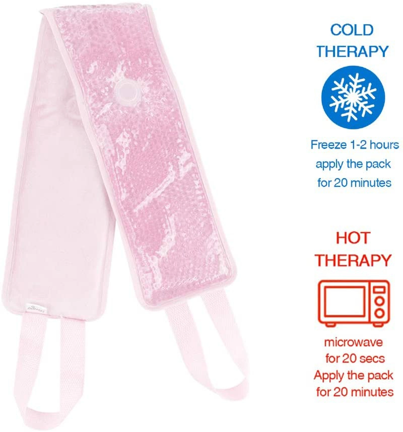Pack de gelo de gel fria quente comprima a finalização do ombro do bocal de Refrigeração