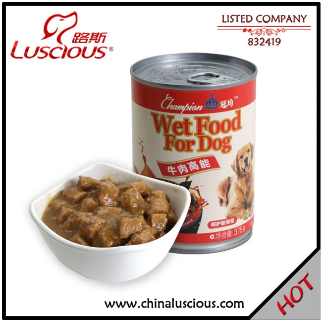 La carne de perro vegetal Alimentos Enlatados alimentos para mascotas