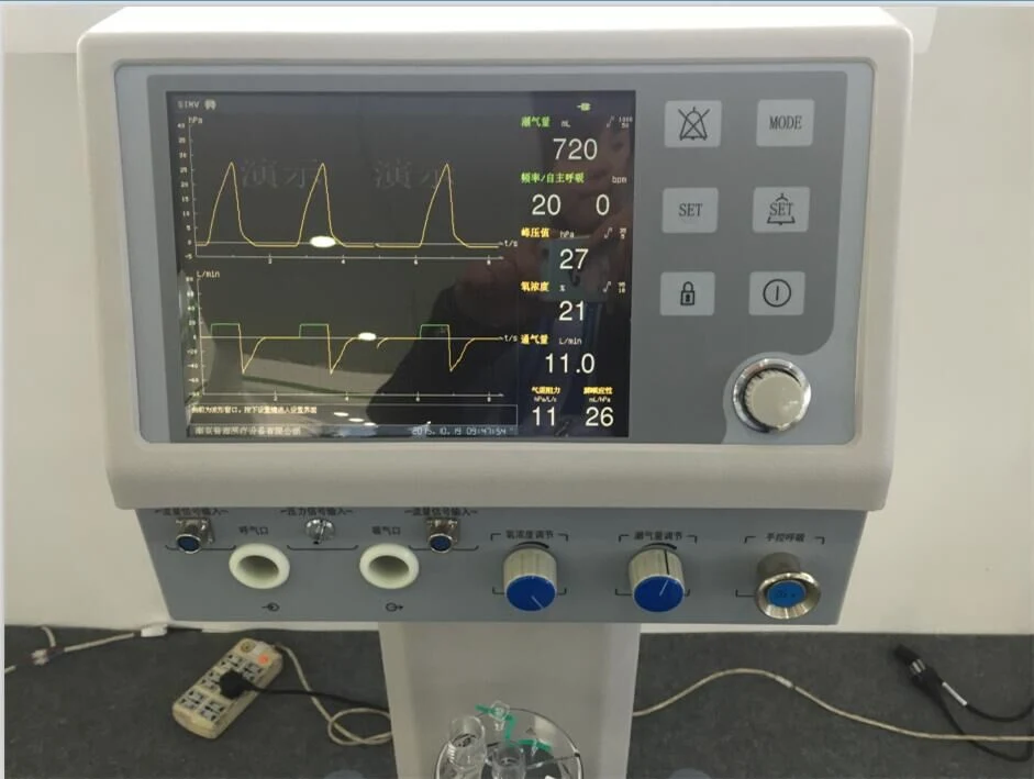 Portable Medical Ventilator Machine, ICU Ventilator Machine Surgical