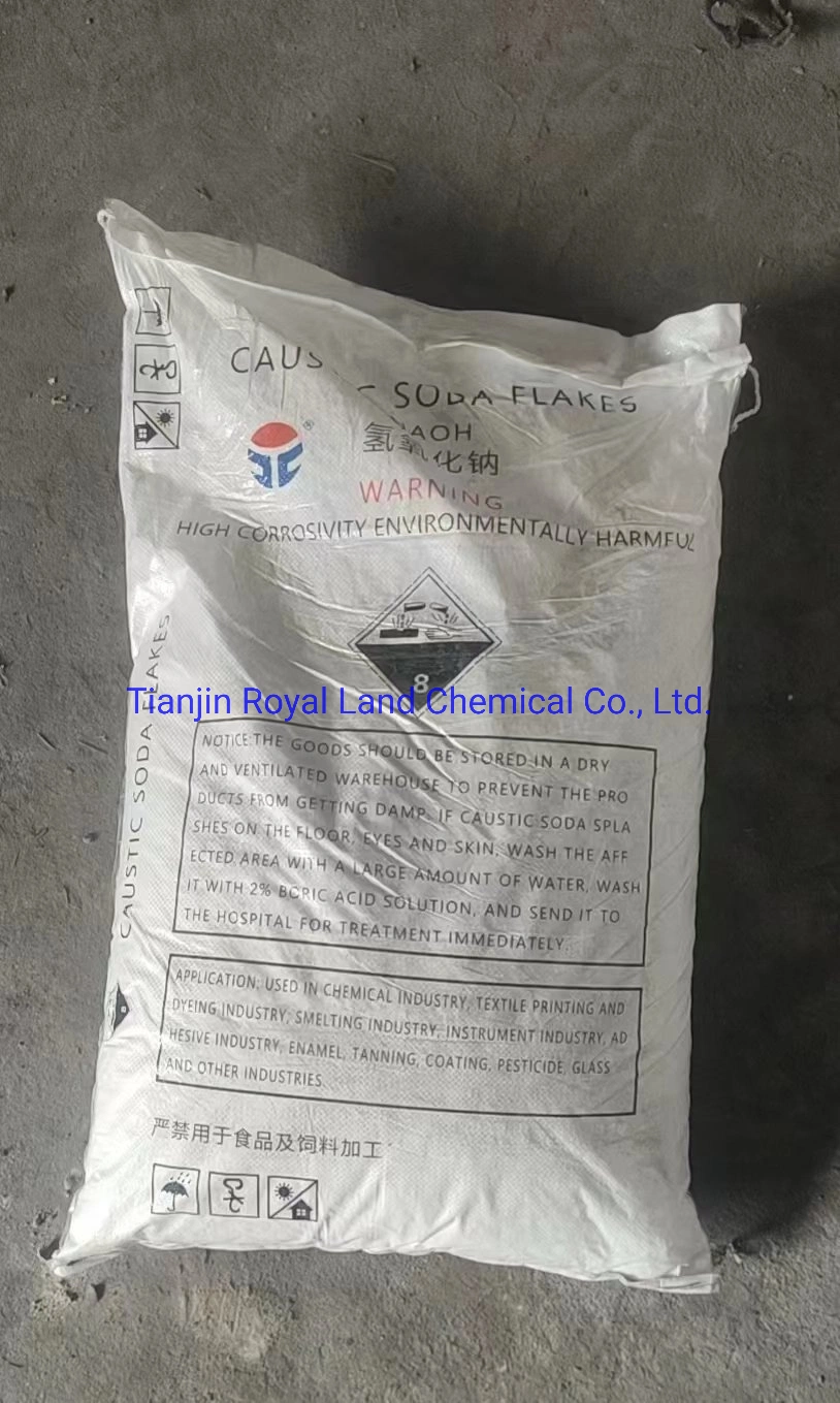 Manufacturer Direct Supply Industrial Grade White Flaky Solid 99% Naoh Soda Flakes