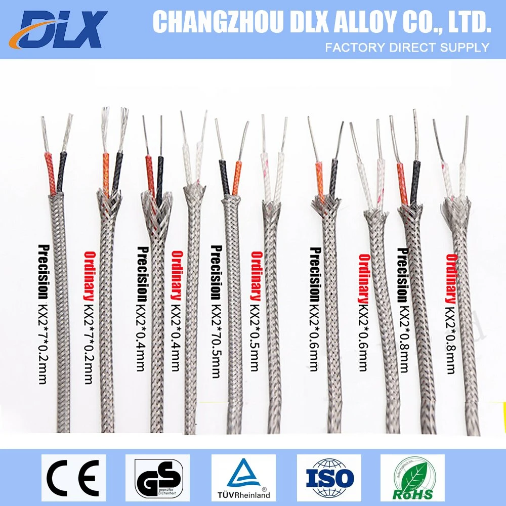 Orange Type N Nicr-Si Njp) & Ni-Si-Mg (NN) Conceptions de thermocouples incluant du fil en perles, soudé, à ressort Plage de température 1200 degrés Celsius Thermocouple.