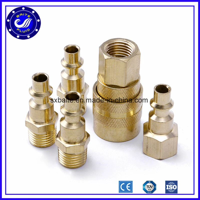 China Brass Pneumatic Air Hose Quick Fittings Quick Connect Male Air Fittings