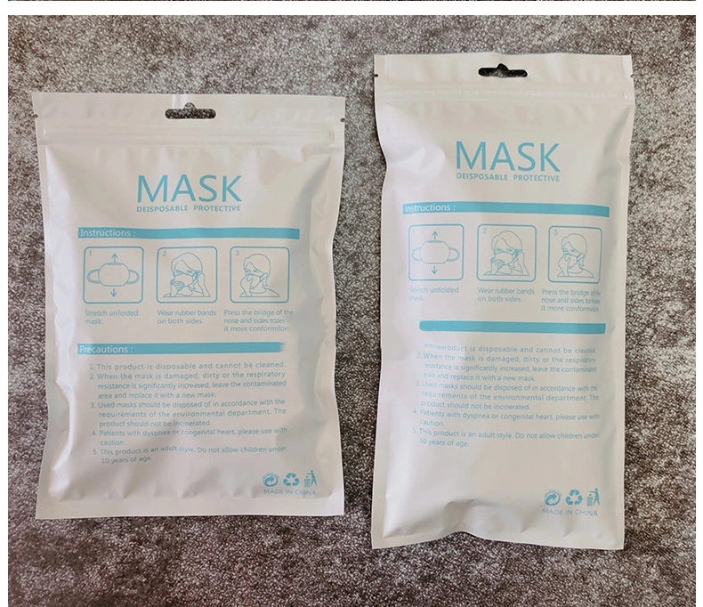 Custom Design Manufacturer of Mask Packaging Bag