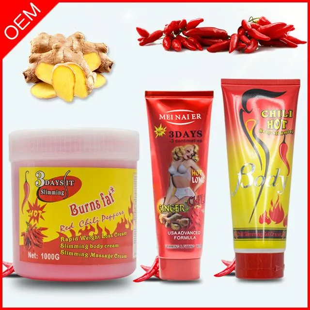 Gel de masaje corporal reductor de peso y quemador de grasa Chili Slimming en oferta 1kg, reafirma la piel