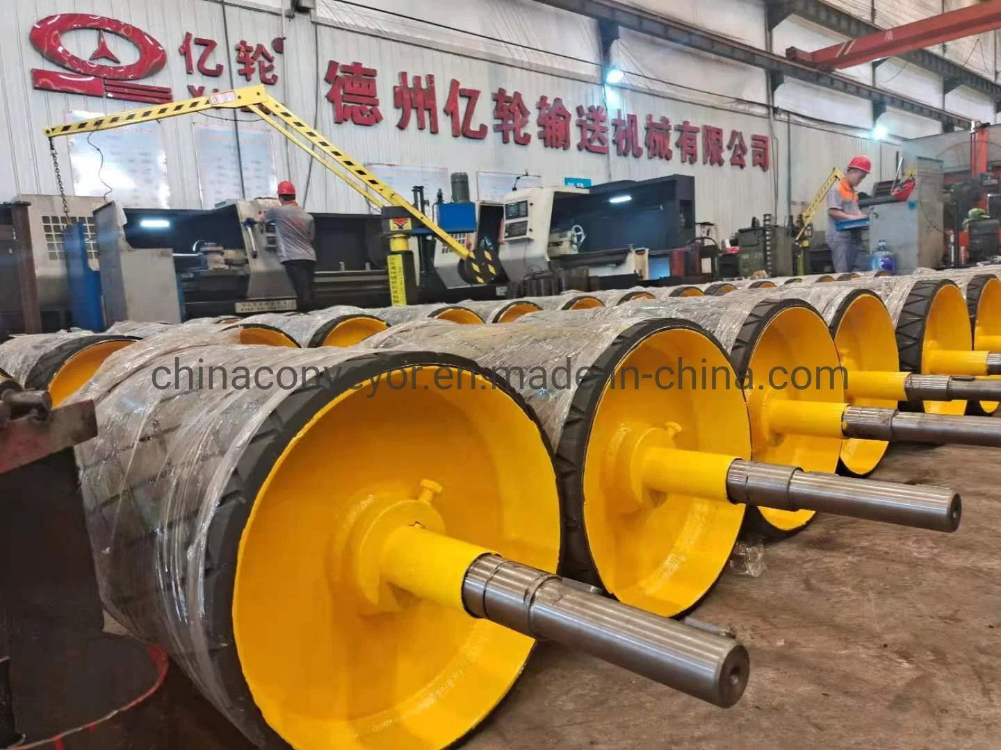 Top Quality Belt Conveyor Pulley Drum for Mining Industry Manufacturers