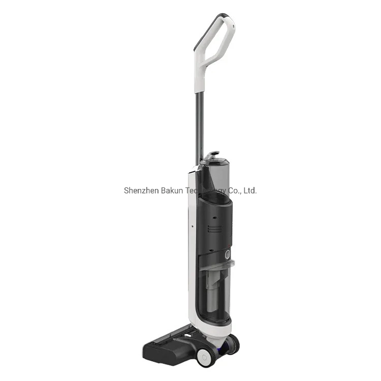 Power Cordless Floor Washer Stick Wet Dry Cleaning Self Cleaning Vacuum Cleaner