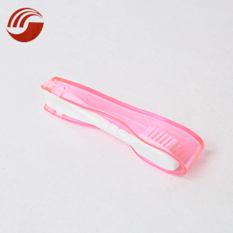 Latest Design Unique Transparent Foldable Soft Bristle Toothbrush