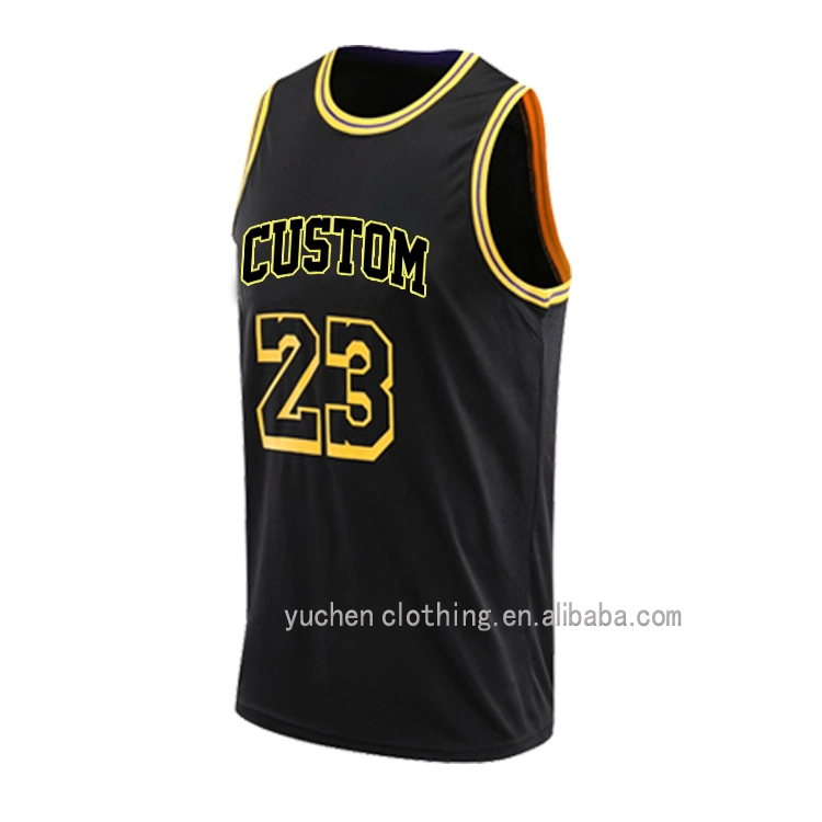 Neueste Basketball Jersey New Style Komfortable American Männer / Jugend Basket Ball Trikot