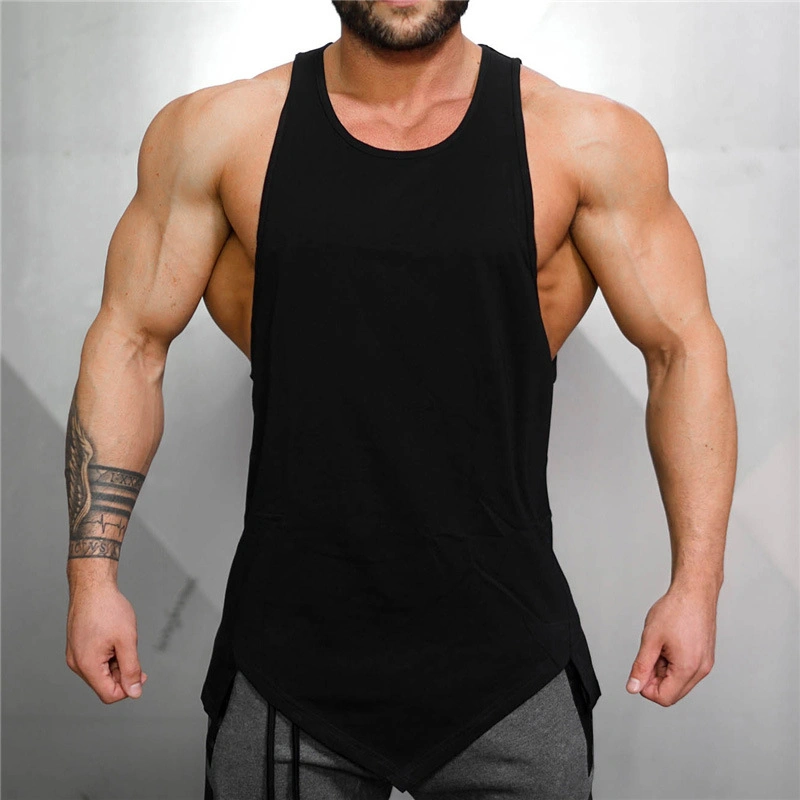 Men Gym Wear Quck Dry Tank Top T Shirt Custom Sport Clothing Active Wear Athletic Clothing Sports Fitted Undershirt