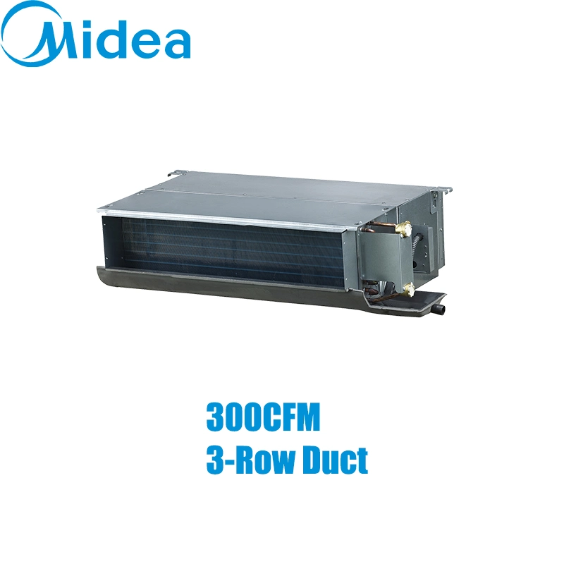Midea HVAC Air Filter of 3-Row Duct Water Heating Coil Indoor Unit with Cooling Water Pumps for Airports