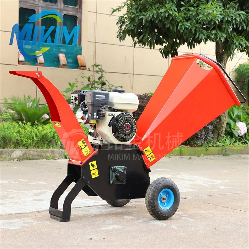 Grass Coconuts Shell Straw Wood Shredding Sawdust Making Machine Garden Waste Wood Crushing Grinding Machinery Shredder Electric Brush Wood Chipper Machine