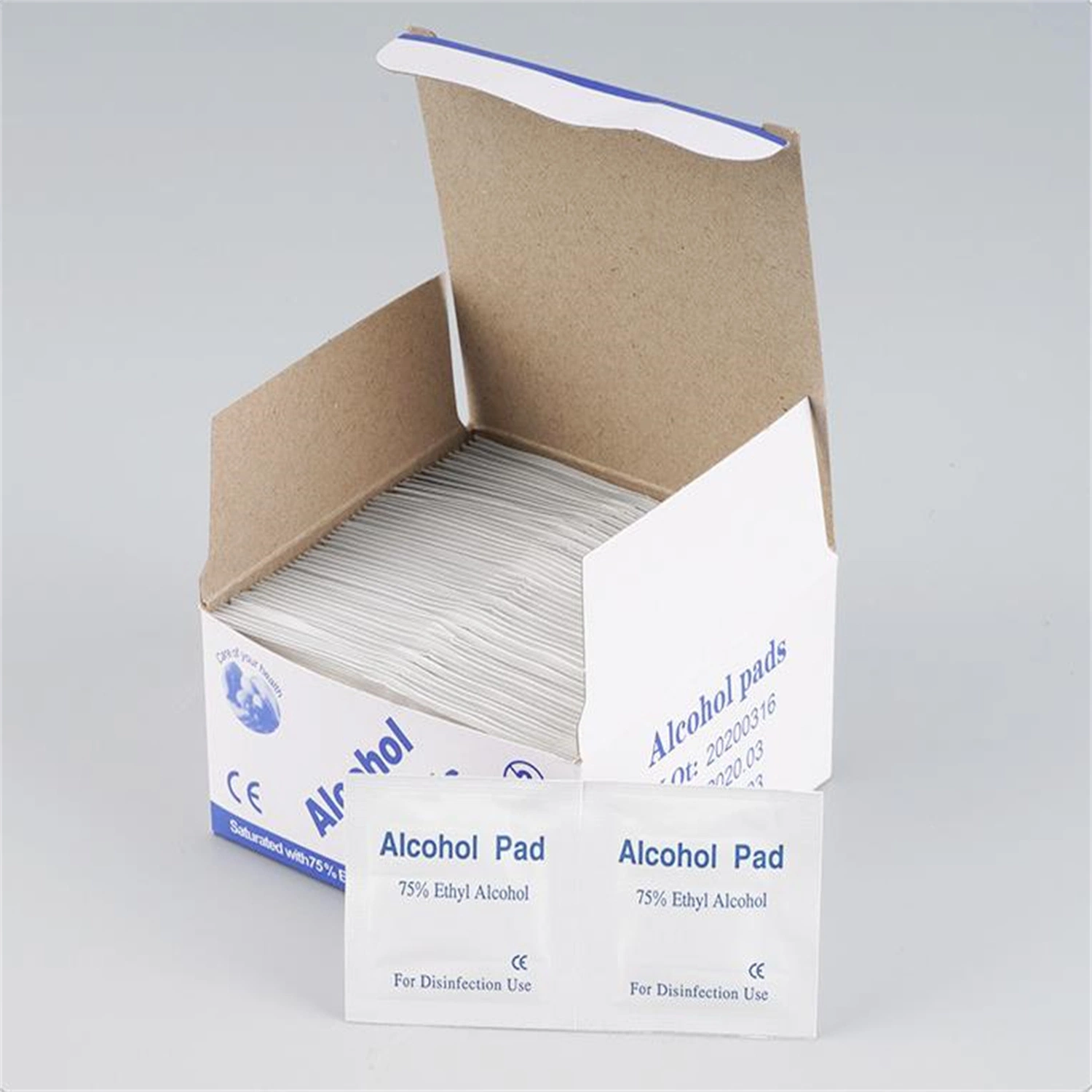 Sterile Non Woven Alcohols Swab Alcohols Prep Pad Alcohols Pad 75% Isopropyl Wet Wipes