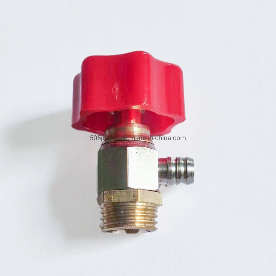 High Pressure Garden Rotary Water Jet Valve Brass Nozzle