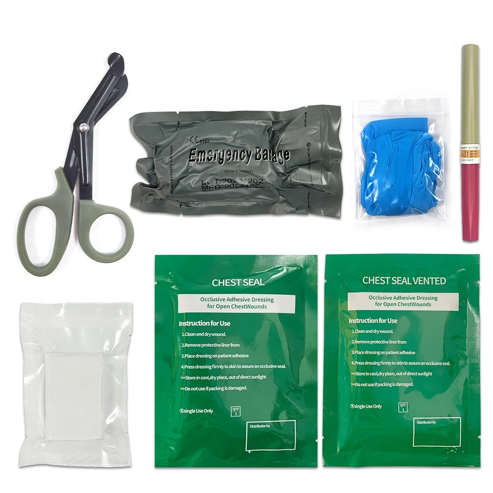 Kit de control de sangrado individual, kit de traumatología de Ifak, kit de rellenado de primeros auxilios, detener la hemorragia, Bleedstop