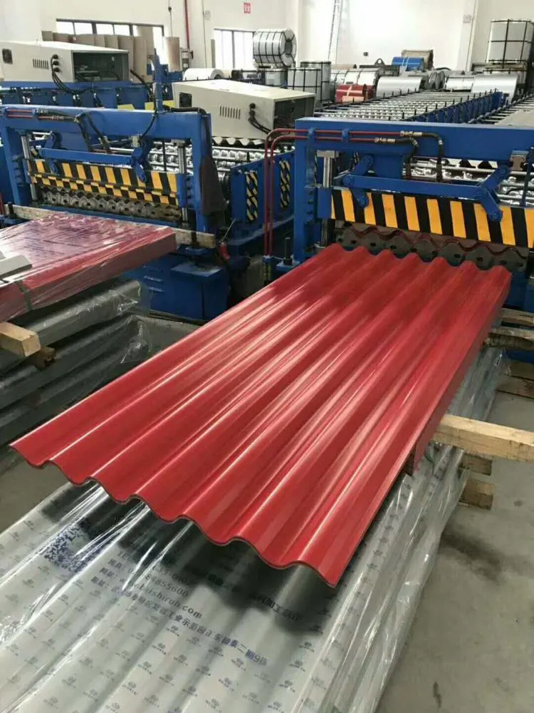 Colour Coated PPGL/Gi/Gl Iron Roofing Corrugated Dx51d Z275 Z100 Z30g Z80g Az150g Zinc Coated Metal Corrugated Galvanized Steel Roof Sheet